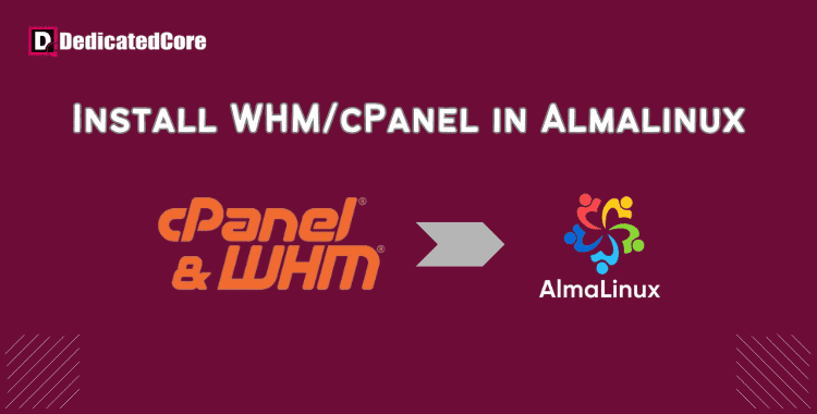 installing of whm/cpanel in almalinux