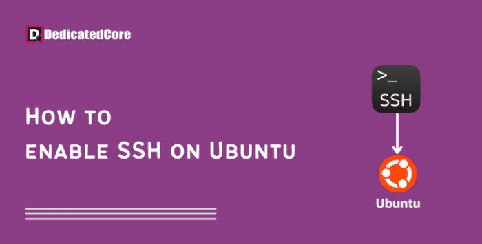 How To Enable SSH On Ubuntu 20.04 | 22.04