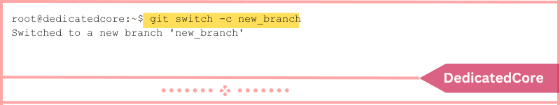 create new branch from current branch