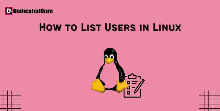 list all linux users