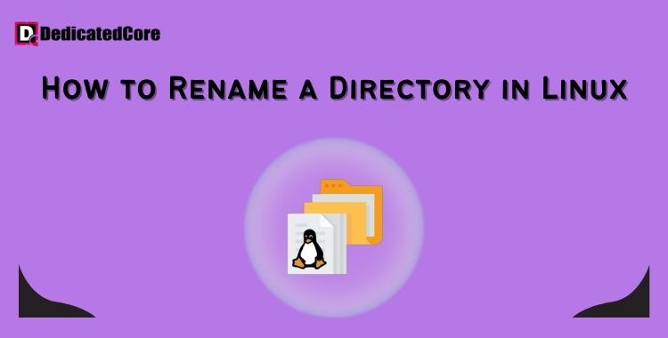 renaming directory in linux